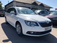 Used Skoda Superb 140 HP (102 kW) 2013 White Estate