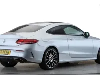 Used Mercedes C300 AMG line 258 HP (189 kW) 2023 Silver Coupe