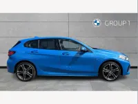 Used BMW 118 M Sport 136 HP (100 kW) 2023 Blue Hatchback