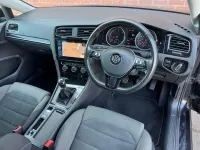 Second-hand VW Golf VII GT 150 CP (110 kW) 2017 Negru Hatchback