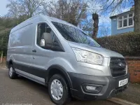 Used Ford Transit Trend 130 HP (95 kW) 2022 Silver Van