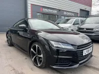 Used Audi TT Black Edition 180 HP (132 kW) 2018 Black Coupe
