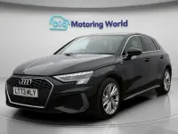 Used Audi A3 Sportback S-Line 204 HP (150 kW) 2023 Black Hatchback