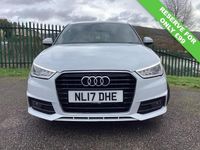 Used Audi A1 S-Line 125 HP (91 kW) 2017 White Hatchback