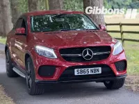 Used Mercedes GLE350 AMG line 258 HP (189 kW) 2015 Red SUV