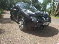Used Nissan Juke Tekna 2015 Black SUV