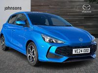 Used MG MG3 Trophy 191 HP (140 kW) 2024 Blue Hatchback