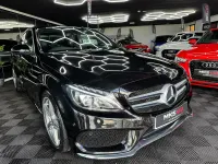 Used Mercedes C200 AMG line 184 HP (135 kW) 2018 Black Sedan