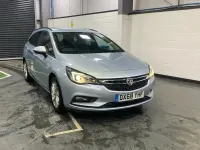 Second-hand Vauxhall Astra 105 CP (77 kW) 2018 Argintiu Break