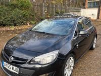 Used Vauxhall Astra 165 HP (121 kW) 2015 Black Hatchback