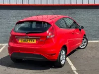 Used Ford Fiesta Zetec 82 HP (60 kW) 2012 Red Hatchback