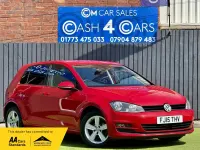 Used VW Golf VII Match 2015 Red Hatchback
