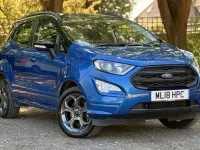 Used Ford Ecosport ST-Line 125 HP (91 kW) 2018 Blue SUV