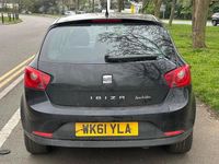 Used Seat Ibiza 85 HP (62 kW) 2011 Black Hatchback
