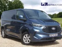 Used Ford Transit Custom Limited 136 HP (100 kW) 2024 Blue Van