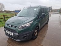 Used Ford Transit Connect 75 HP (55 kW) 2015 Green MPV