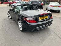 Used Mercedes SLK200 AMG 2012 Black Cabriolet