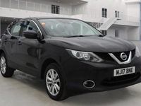 Used Nissan Qashqai Acenta 110 HP (80 kW) 2017 Black SUV