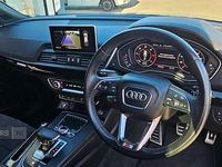 Used Audi Q5 S-Line 190 HP (139 kW) 2019 Blue SUV