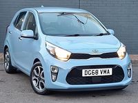 Used Kia Picanto 83 HP (61 kW) 2018 Blue Hatchback