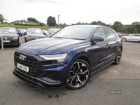 Used Audi Q8 S-Line 286 HP (210 kW) 2021 Blue SUV
