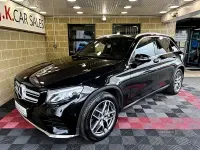 Used Mercedes GLC220 AMG Line Premium 170 HP (125 kW) 2016 Black SUV