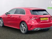 Used Mercedes A250 AMG Line Premium Plus 224 HP (164 kW) 2021 Red Hatchback