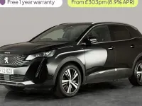 Used Peugeot 3008 GT-line 300 HP (220 kW) 2022 Black SUV