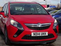 Used Vauxhall Zafira Tourer SRi 165 HP (121 kW) 2014 Red MPV