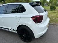 Used VW Polo R-line 95 HP (69 kW) 2018 White Hatchback