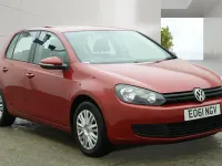 Used VW Golf VI S 122 HP (89 kW) 2011 Red Hatchback