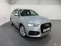 Used Audi Q3 S-Line 150 HP (110 kW) 2016 Silver SUV