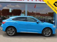 Used Audi Q3 Sportback S-Line 230 HP (169 kW) 2020 Blue SUV