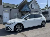 Used VW Golf VII R-line 150 HP (110 kW) 2021 White Hatchback