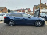 Used Mazda 6 150 HP (110 kW) 2018 Blue Estate