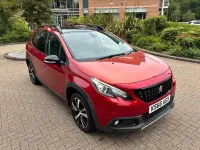 Used Peugeot 2008 GT-line 110 HP (80 kW) 2016 Red SUV