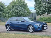 Used Mercedes A200 163 HP (119 kW) 2019 Blue Hatchback