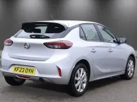 Used Vauxhall Corsa Design Edition 100 HP (73 kW) 2023 Silver Hatchback