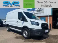 Used Ford Transit 130 HP (95 kW) 2021 White Van