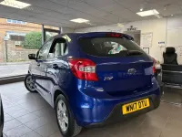 Used Ford Ka Plus Zetec 85 HP (62 kW) 2017 Blue Hatchback