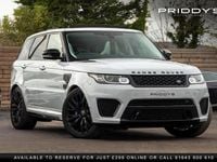 Used Land Rover Range Rover Sport SVR 2017 White SUV