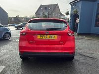 Used Ford Focus Titanium 2015 Red Hatchback