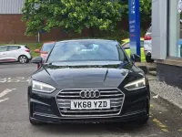 Used Audi A5 S-Line 190 HP (139 kW) 2018 Black Coupe