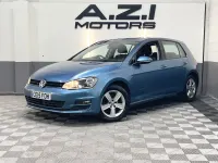 Used VW Golf VII Match 2015 Blue Hatchback