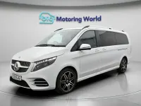 Used Mercedes V300 AMG line 237 HP (174 kW) 2023 White MPV