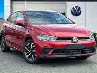 New VW Polo Match 95 HP (69 kW) 2026 Red Hatchback