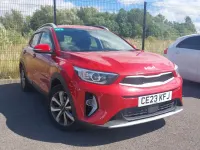 Used Kia Stonic 99 HP (72 kW) 2023 Red SUV