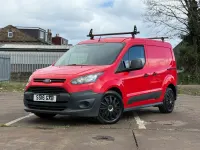 Used Ford Transit 75 HP (55 kW) 2016 Red Van