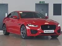 Used Jaguar XE R-Dynamic 300 HP (220 kW) 2020 Red Sedan