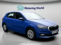 Used Skoda Fabia Comfort 110 HP (80 kW) 2023 Blue Hatchback